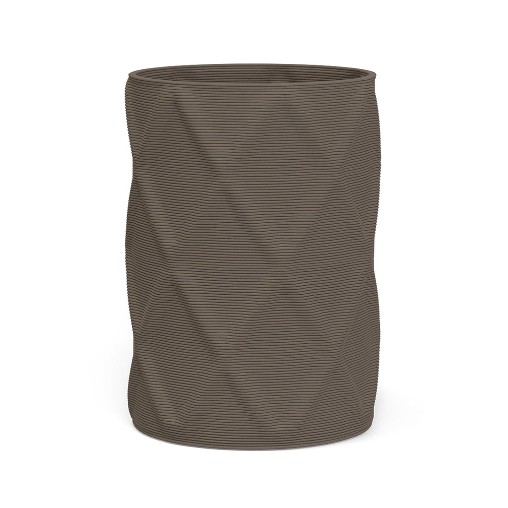 [PL-SOLA-LG-D01-RVEA] Solana Large Round Planter - Diamond 1 (Riverbed Earth)