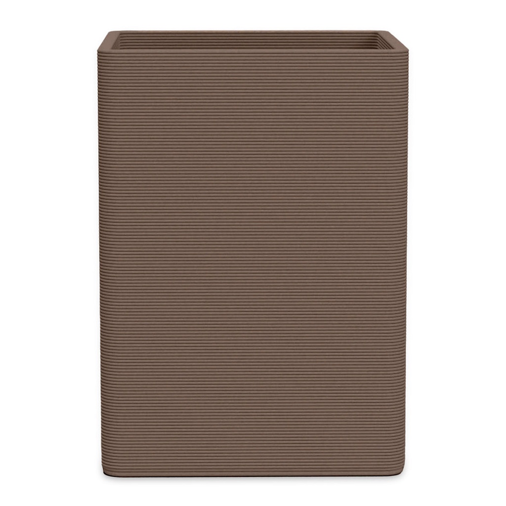 [PL-MNTR-XL-P01-RVEA] Montara Extra Large Square Planter - Stacks (Riverbed Earth)